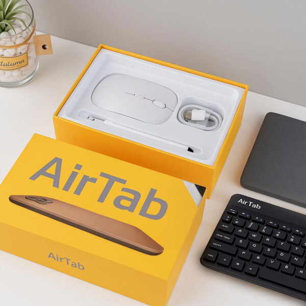 ⁦AirTab A17 Tablet with Keyboard and Mouse⁩ - الصورة ⁦3⁩